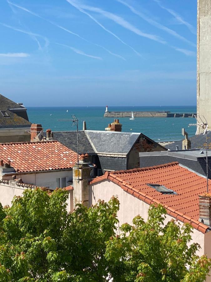 Le Kifanlo - Appartement Avec Une Grande Terrasse Vue Mer Et Plage A 100 M Ле-Сабль-д'Олонн Екстер'єр фото